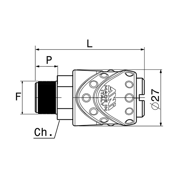 17/A | 17/B - Rubinetto rapido MASCHIO UNIVERSALE a sfere FILETTATO - Raccorderia - Ani - Aria compressa 17/A | 17/B - Rubinetto rapido MASCHIO UNIVERSALE a sfere FILETTATO - Raccorderia - Ani - Aria compressa